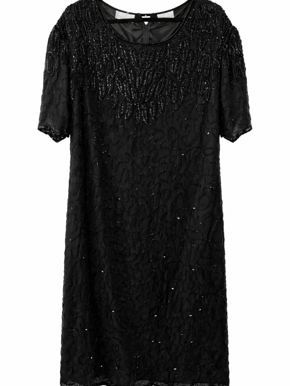 laurence kazar beaded dress Vintage Beaded Dress